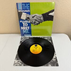 The Replacements Pleased to Meet Me 1987 US Sire Pressing 1-25557